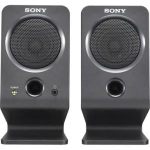 Sony 2Ch 5W Desktop Speakers Black       SRSA3B