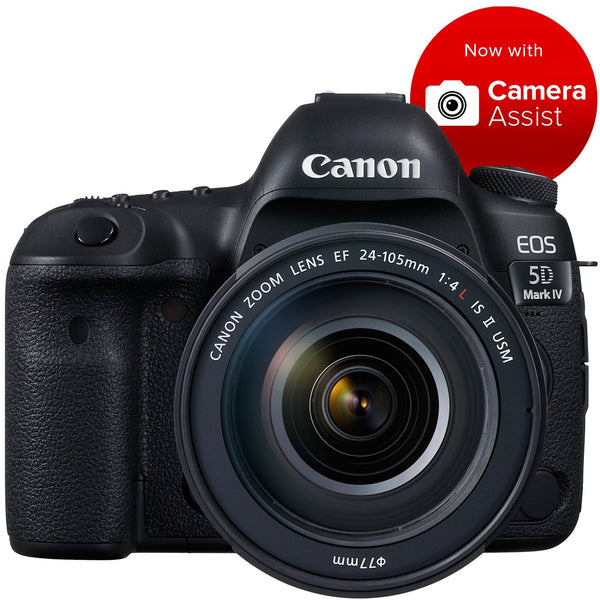 0000049990| Canon EOS 5D Mk IV Premium DSLR Kit With EF24-105LISII Lens