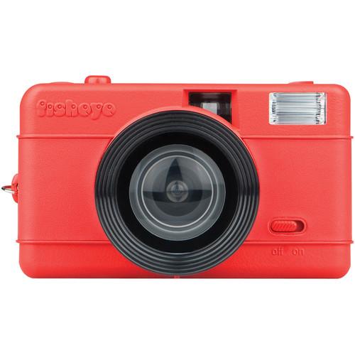 0000005995| Lomo Fisheye One 35mm Camera Red