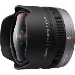  Panasonic H-F008E 8mm F3.5 Fisheye G Lens