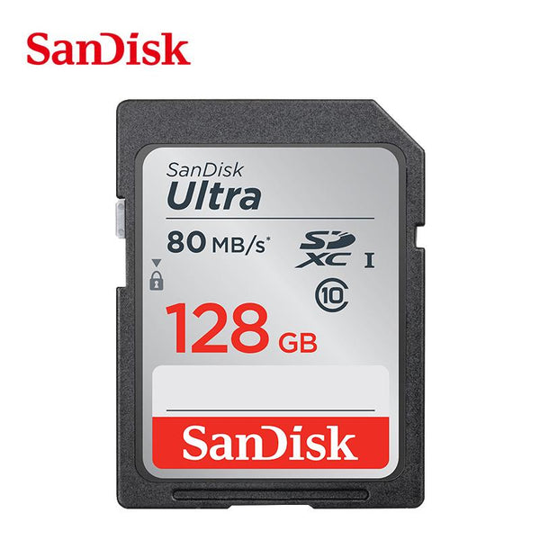 0000006995| Sandisk Ultra 128Gb SDXC Card 80MB/s (C10)