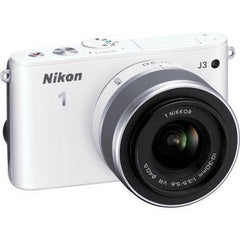 Nikon 1 J3 Digital Camera With 10-30mm Lens White