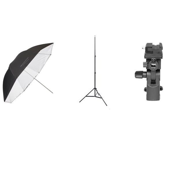 0000001190| ProMaster Umbrella/Stand Kit for Speedlites