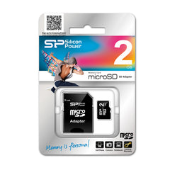 Silicon Power 2GB  microSD Card