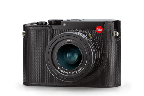 0000224995| Leica Leather Black Q Protector (Typ 116) (19501)