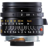 0000056490| Leica Summicron-M 28mm f/2 ASPH. Black Lens Anodized Finish (11604)