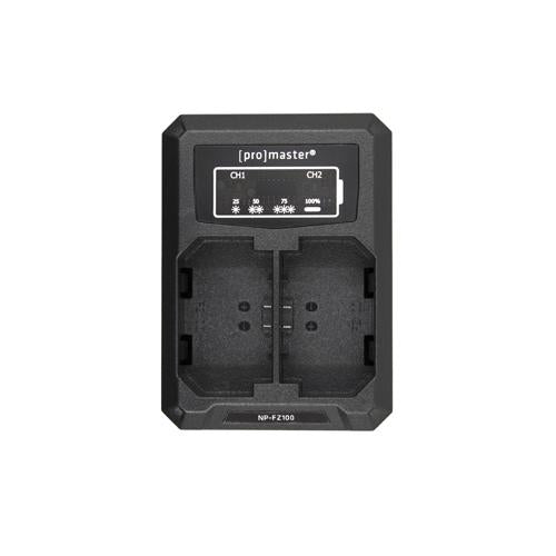 0000003995| ProMaster Dually Charger USB Sony NP-FZ100 - 4504