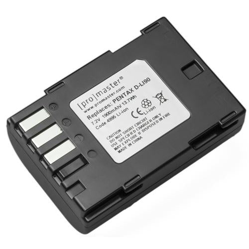 0000008995| ProMaster Pentax D-Li90  Lithium-Ion Battery - 4995