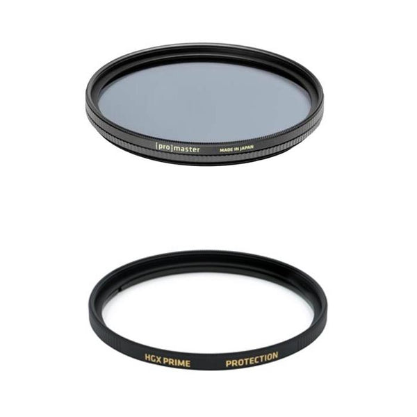 0000076491| Promaster 105mm HGX Protect & Polariser Filters Kit