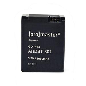 0000004495| ProMaster Battery GoPro AHDBT-301 3.7V Lithium-Ion battery 6490