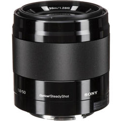  Sony E-Mount 50mm F1.8 OSS Lens Black