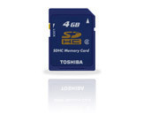 Toshiba 4Gb SDHC Card