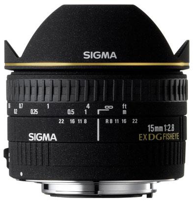 0000028990| Sigma AF 15mm F2.8 EX DG Fisheye Diagonal Pentax Lens