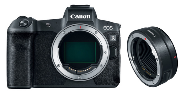 0000028490| Canon EOS R Body with EF-EOS R Adapter