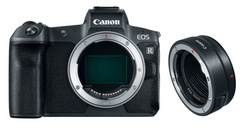  Canon EOS R Body with EF-EOS R Adapter