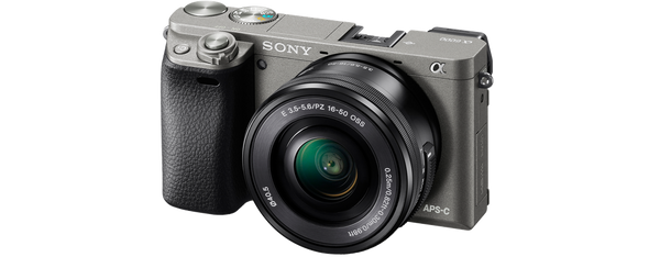 0000008990| Sony Alpha 6000 Grey Digital Camera & 16-50mm Black Lens