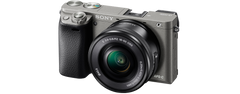  Sony Alpha 6000 Grey Digital Camera & 16-50mm Black Lens