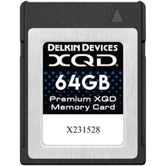  Delkin 64GB XQD Memory Card 440R/400W