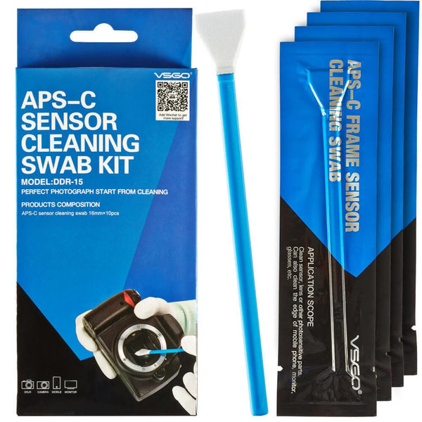 0000002495| VSGO APS-C DSLR Sensor Swab Cleaning Kit 10 Pack