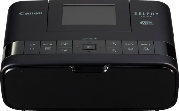 0000214995| Canon CP1200 Selphy Black Compact Printer