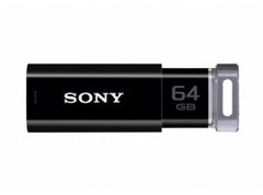 Sony 64GB MICRO VAULT CLICK BLACK USB 2.0