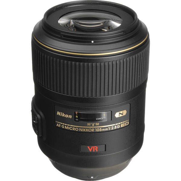 0000010490| Nikon Nikkor AF-S VR Micro 105mm f/2.8G IF-ED Lens