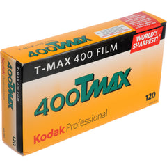  Kodak T-Max 400 120/12 Film 5 Pack