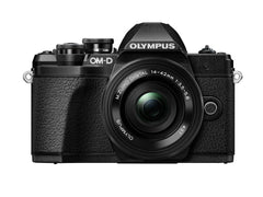  Olympus OM-D E-M10 III Black & 14-42mm Black Lens