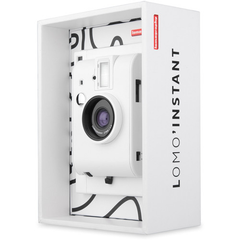  Lomography Instant Single Lens Camera Kit – White