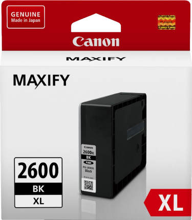 0000006195| Canon PGI2600XLBK Black Ink Tank