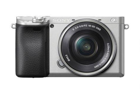 0000016490| Sony a6400 Silver Body with 16-50mm Silver Lens