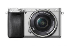  Sony a6400 Silver Body with 16-50mm Silver Lens