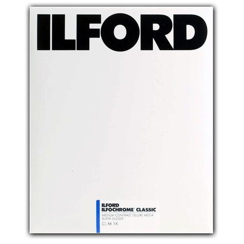 0000024870| Ilford Ilfochrome Classic Deluxe Glossy 8x10" (20.3x25.4cm) Paper 100 Sheets