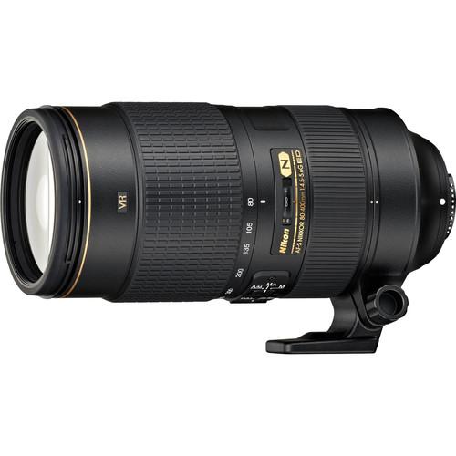 0000034990| Nikon Nikkor AF-S 80-400mm f4.5-5.6G VR Telephoto Zoom Lens