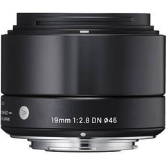  Sigma AF 19mm f/2.8 DN MFT Black Lens