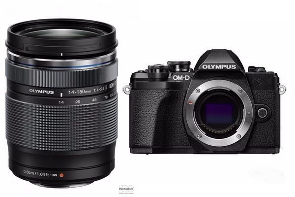 0000013990| Olympus OM-D EM-10 III Black & 14-150mm Black Lens