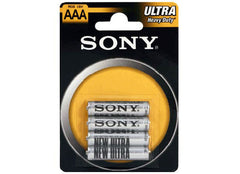 Sony Carbon Zinc Ultra Blister AAA X 4 Pc       R03NUB4AL