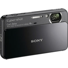 Sony DSC-T110 Digital Camera, 16.1Mp, 4X 720P, 25mm, Touch CCD Black       DSCT110B