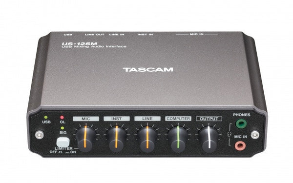 Tascam USB Audio Interface US-125M