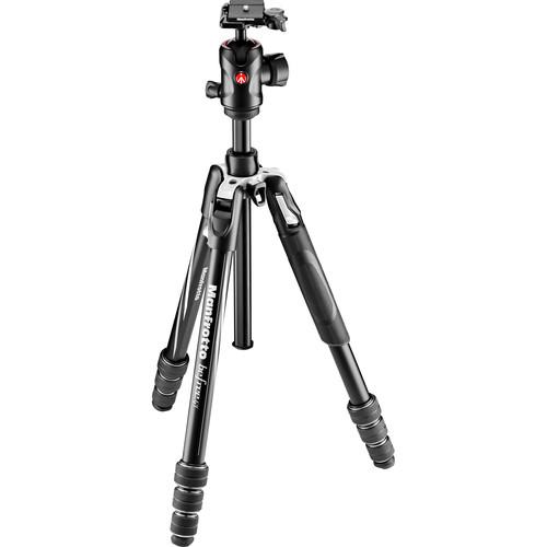 0000053995| Manfrotto Befree GT Travel Aluminum Tripod with 496 Ball Head & Bag