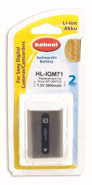 Hahnel Hliqm71 Sony 7.2V 2800Mah Battery