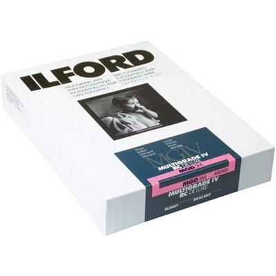 0000003995| Ilford Multigrade IV RC Deluxe Glossy Paper 8x10" 25 Sheets