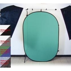 0000024995| ProMaster 6x7 Back Drop pop Up Chromakey Green