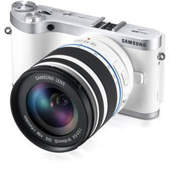  Samsung NX300 White- 20.3MP Mirrorless Digital Camera