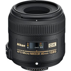  Nikon Nikkor AF-S DX Micro Macro 40mm f/2.8G Lens