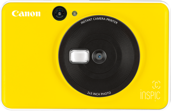 0000017995| Canon INSPIC - C Instax Camera Yellow