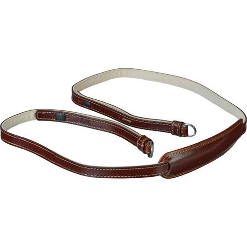 0000021290| Leica Carrying Strap For X & M System Leather Brown (18837)