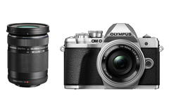  Olympus OM-D E-M10 III Silver 14-42 & 40-150 Lens