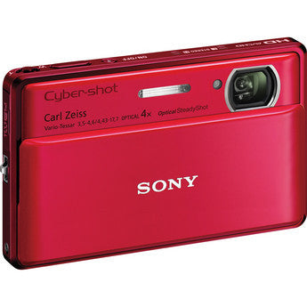 Sony DSC-Tx100V, 16.2Mp, 4X 1080P, 25mm, Cmos Touch Gps Red       DSCTX100VR