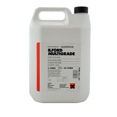 0000009995| Ilford Multigrade 5 Litre Paper Developer